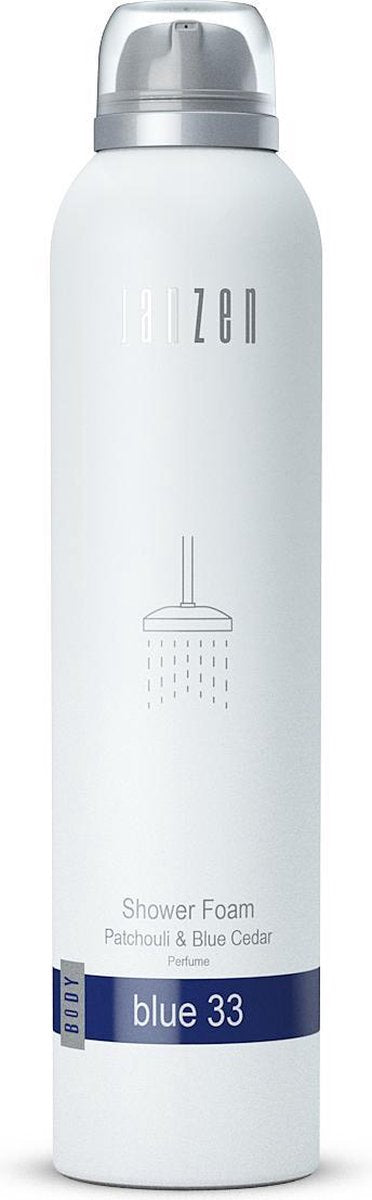 JANZEN Shower Foam Blue 33 - 200 ml - Douchegel