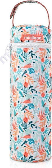 Miniland Thermosfleszak Mediterraans 350 Ml Polyester Oranje