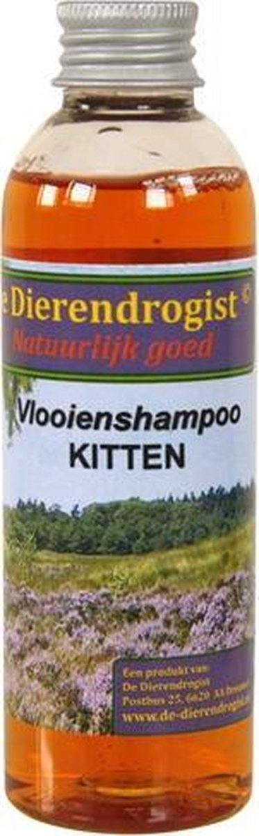 Dierendrogist vlooienshampoo kitten - 100 ml - 1 stuks