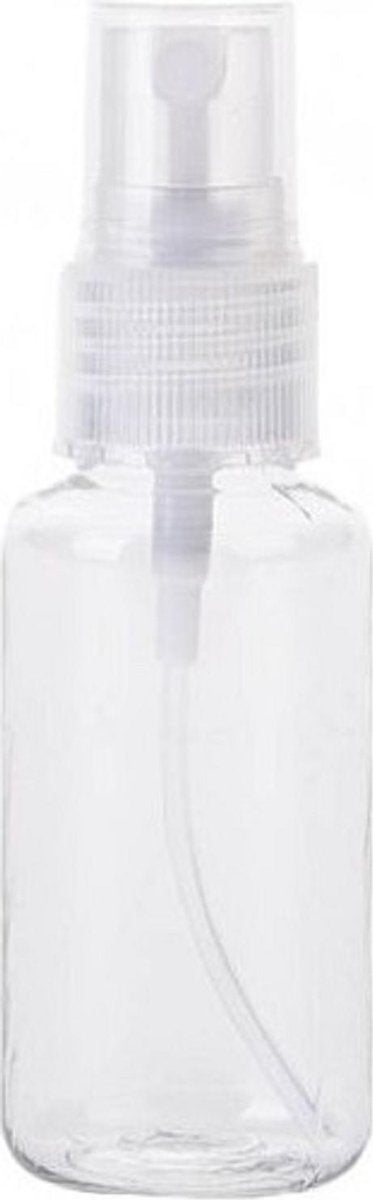 Spray flesjes transparant per 3 stuks verpakt