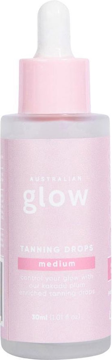 Australian Glow Self Tan Drops - Medium - Zelfbruiner Gezicht en Lichaam - 30ml