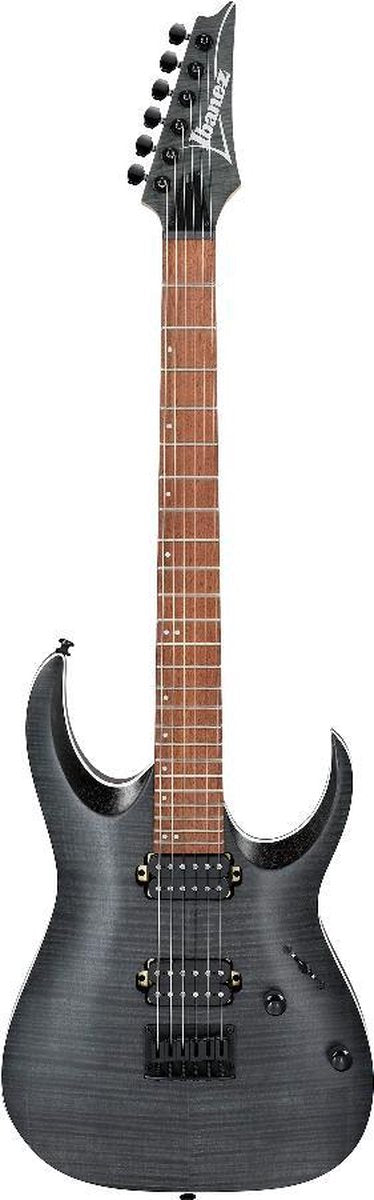 Elektrische gitaar Ibanez RGA42FMTGF Transparant Gray Flat
