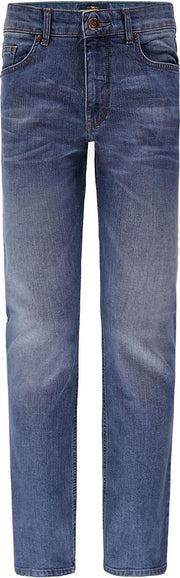 Steppin' Out MannenBroek Russell Denim Blauw Katoen Maat: W 36 - L 36