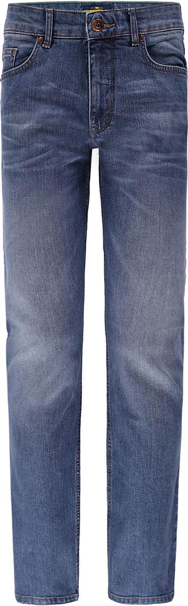 Steppin' Out MannenBroek Russell Denim Blauw Katoen Maat: W 36 - L 36