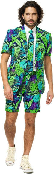 OppoSuits Juicy Jungle - Mannen Zomer Kostuum - Gekleurd - Feest - Maat 48