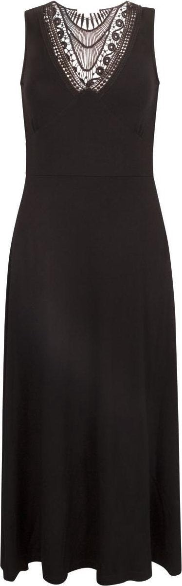 Tramontana Dress S/L Plastron - S