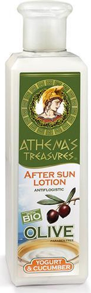 Pharmaid Athenas Treasures Body Lotion Aftersun Jogurt & Cucumber |Bio Olive Oil 250ml