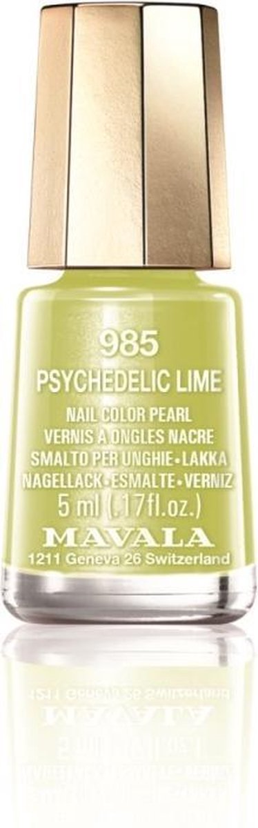 Mavala - 985 Psychedelic Lime - Nagellak