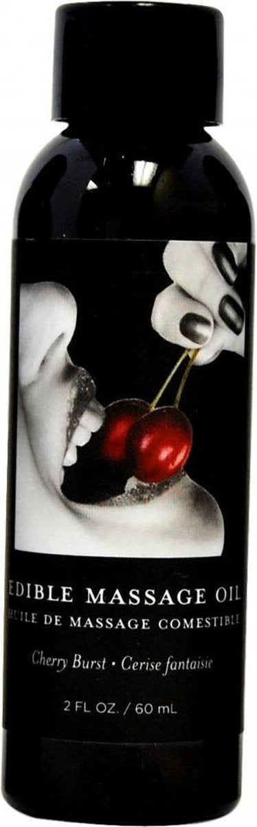 Cherry Edible Massage Oil - 2oz / 60ml - Massage Oils -