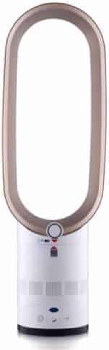 16 inch huishoudelijk mute hoofd schudden afstandsbediening bureau elektrische bladloze ventilator (goud)