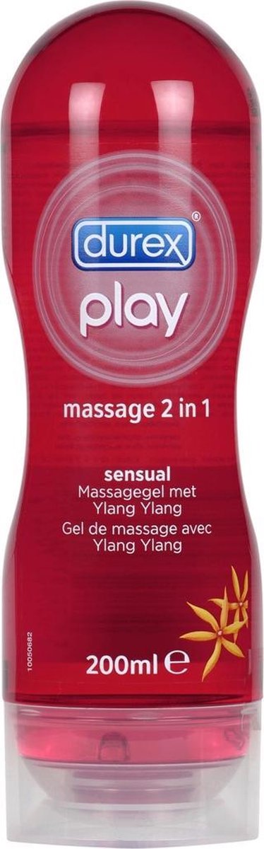 Durex Massage Olie en Glijmiddel 2-in-1 - Sensual met Ylang Ylang - 200ml