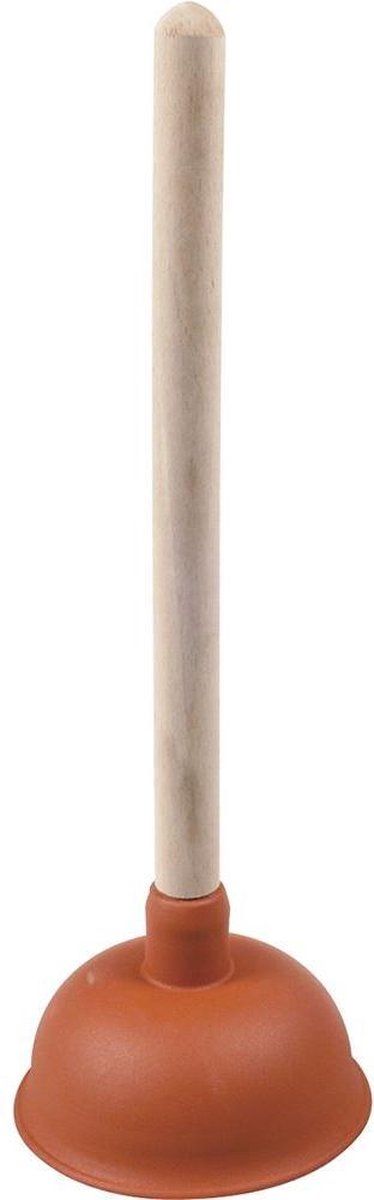 De Beer Gootsteenontstopper - 140 mm - Houtsteel