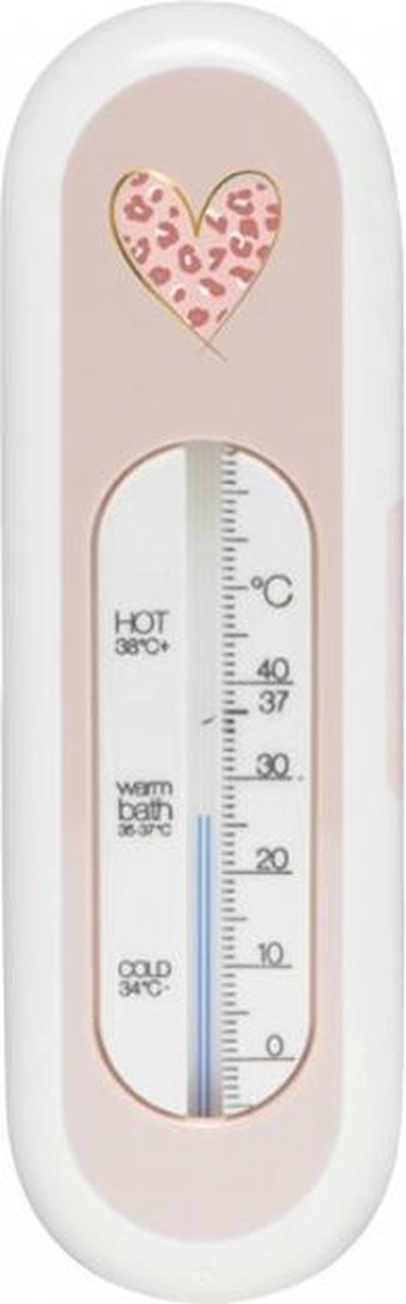Bebe-Jou Leopard Badthermometer Pink