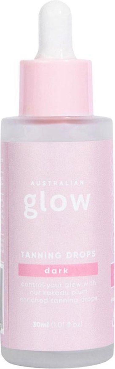 Australian Glow Self Tan Drops - Dark - Zelfbruiner Gezicht en Lichaam - 30ml