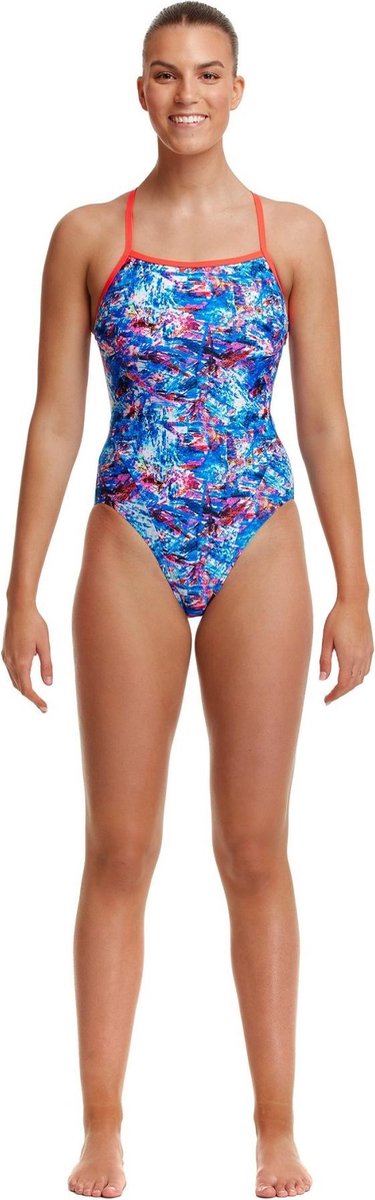 Cray Crayon Single strap one piece - Dames | Funkita