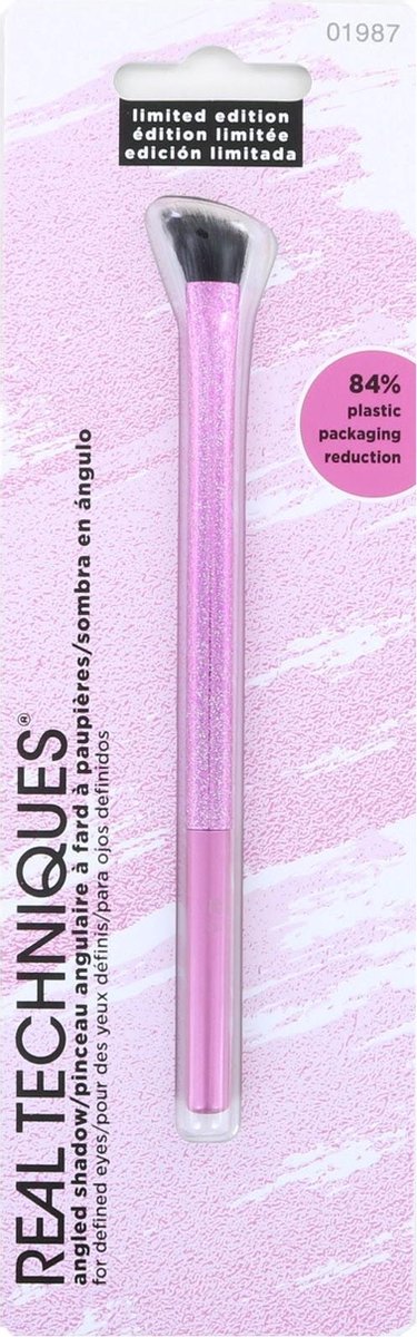 Real Techniques Pretty In Pink Angled Shadow Brush - Limited Edition