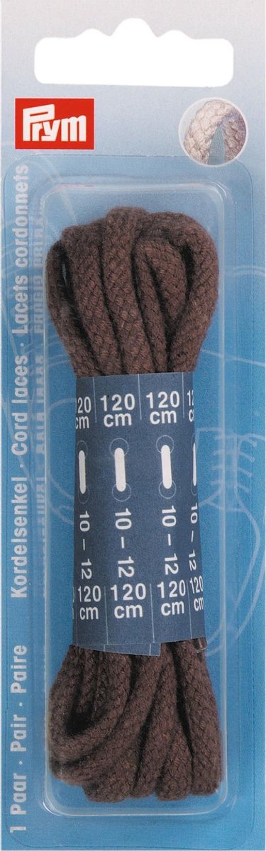Koordveters 120 cm x 5 mm bruin