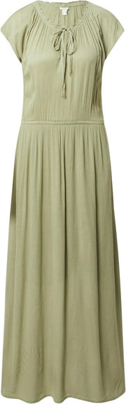 Esprit blousejurk Olijfgroen-34