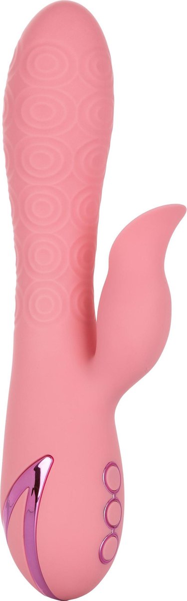 California Exotic Novelties Dreaming Pasadena Player Rotating Massager Plus Vibrating Teasing Stimulator