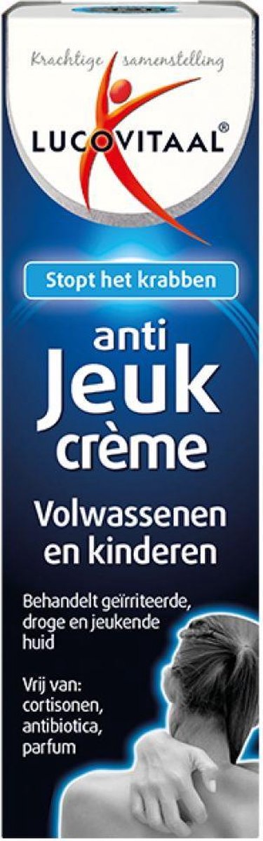 3x Lucovitaal Anti-Jeuk Crème 50 ml