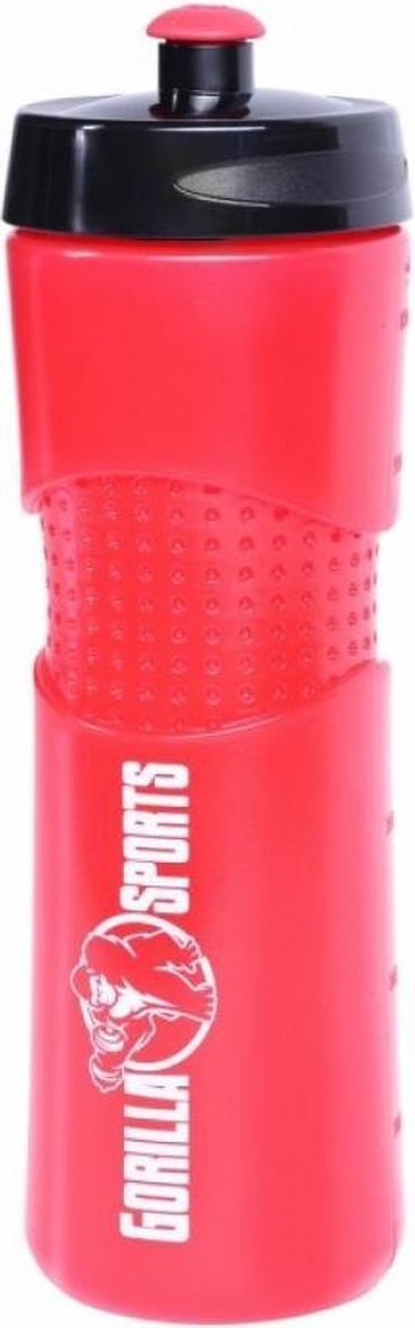 Gorilla Sports Bidon - Fietsbidon - Lichtgewicht - 650 ml - Rood