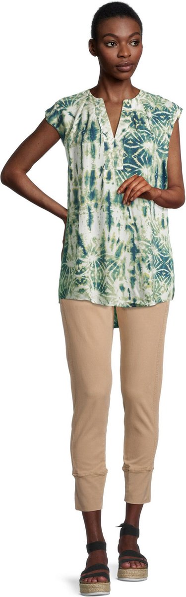 Cartoon blouse Petrol-36 (S)