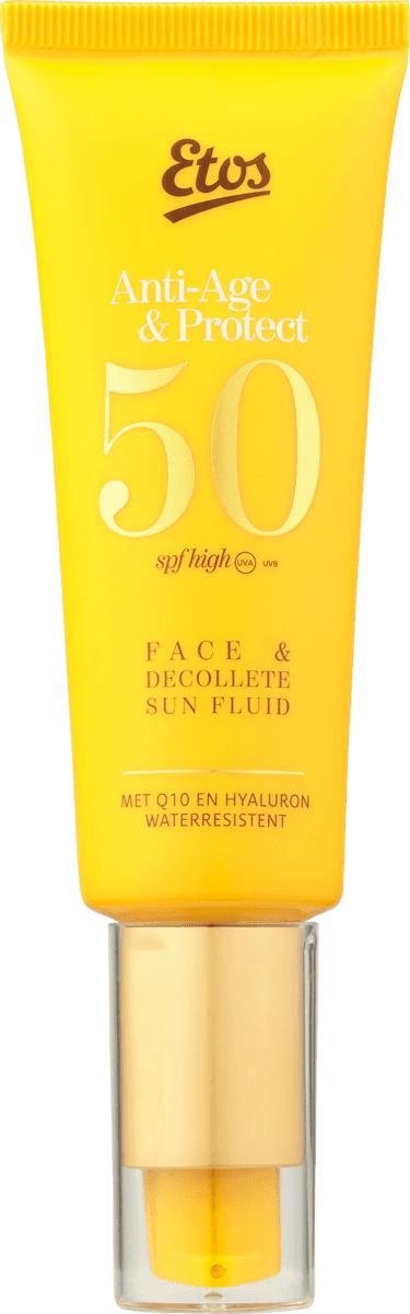 Etos Zonnebrand Anti Age SPF50+ voor het gezicht - waterproof - 50ml