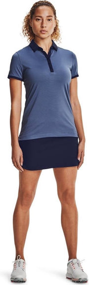 Under Armour Zinger SS Novelty Polo-Mineral blauw - Dames maat: XS    dames > golf kleding > tops > polo