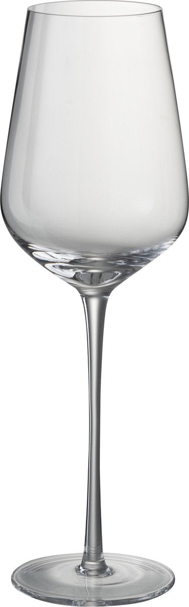 J-Line Drinkglas Witte Wijn Kristalglas Transparant
