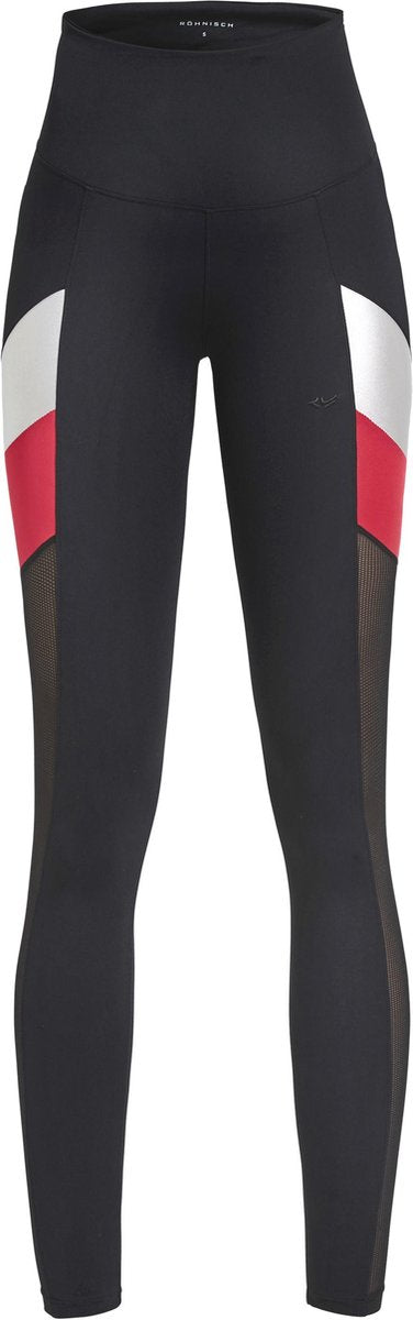 Röhnisch Uplift Block Sportlegging Dames - Red - Maat XS