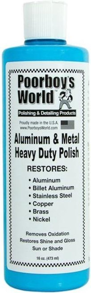 Aluminum & Metal Heavy Duty Polish - 473ml