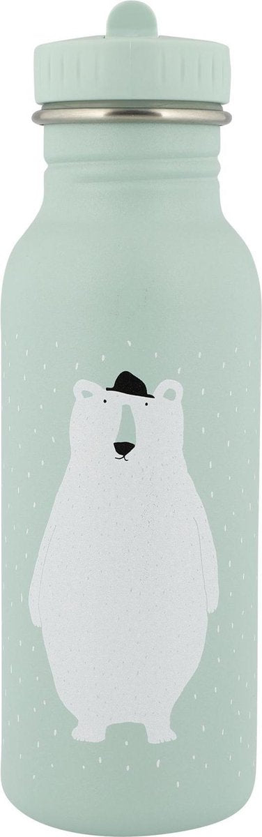 Drinkfles Mr. Polar Bear - 500 ml Stainless steel | Trixie Baby