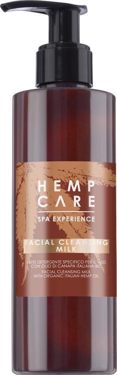 Hemp Care Spa Experience Facial Cleansing Milk - Gezichtsverzorging Rustgevend en Verzachtend - Reinigingsmelk - 200 ml