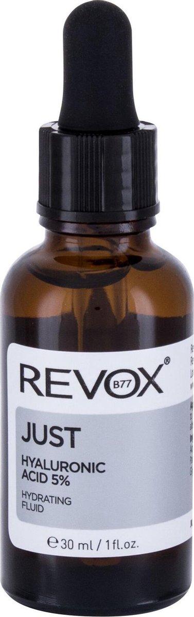 Just Hyaluronic Acid 5% Hydrating Fluid - Skin Serum Against Signs Of Aging 30ml