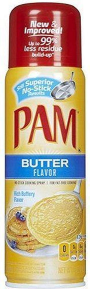PAM Cooking Spray Butter Per Bus