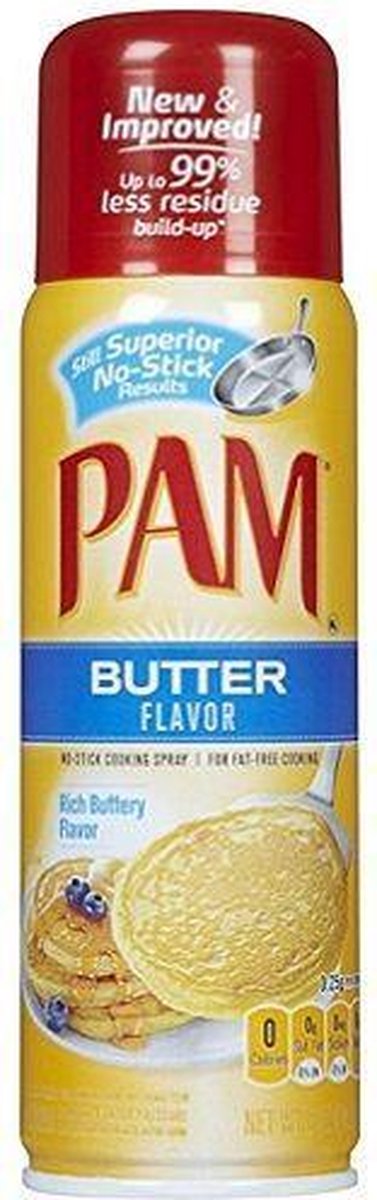 PAM Cooking Spray Butter Per Bus