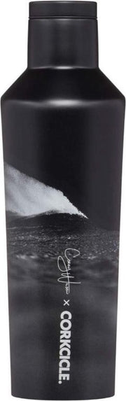 Corkcicle Canteen - 475ml 16oz. Corey Wilson - Night Swim Waterfles en Thermosfles - 3wandig - 25uur koud en 12uur warm - meerkleurig - BPA vrij - grote opening voor ijsklontjes