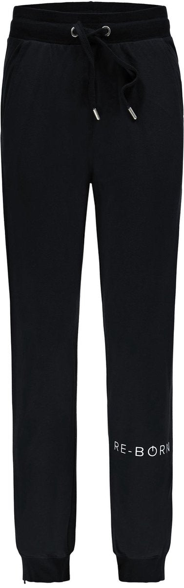 Re-Born Jogging Broek Dames - Zwart - Maat XL