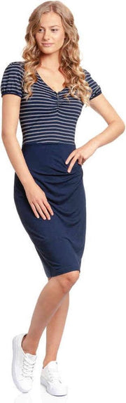 Vive Maria Kokerjurk -L- Captain's Skipper Blauw