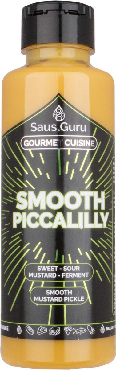 Saus.Guru's Smooth Piccalilly 500ML