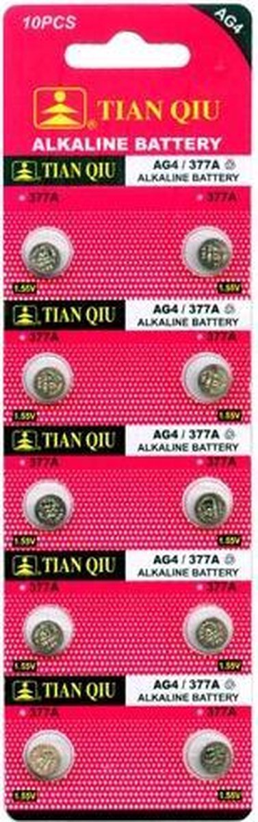 Ag 4 batterijen - 10 stuks