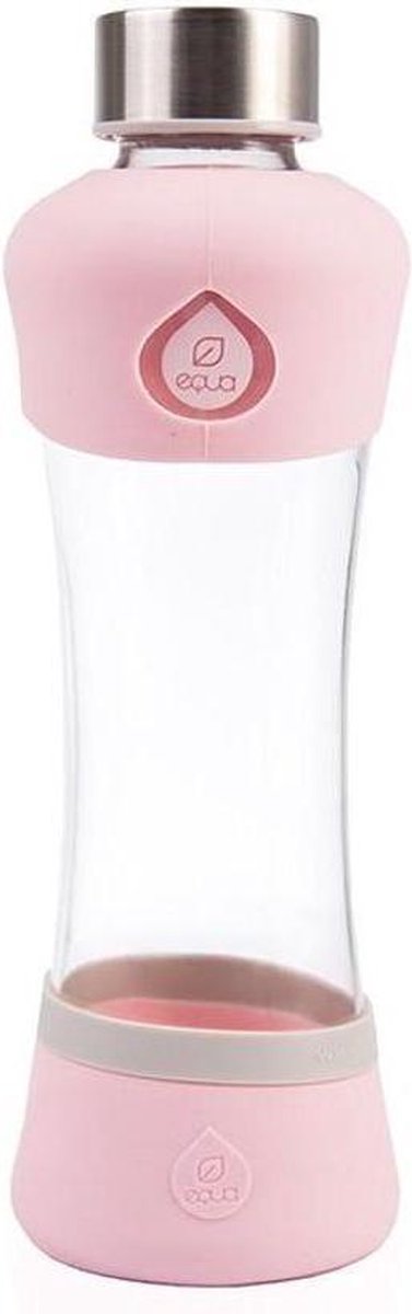 Equa Active squeeze glazen waterfles 550 ml - Berry