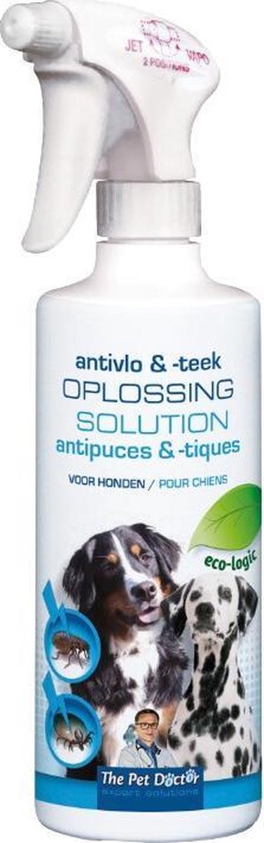 Anti-Vlo en teekoplossing spray - 500 ml