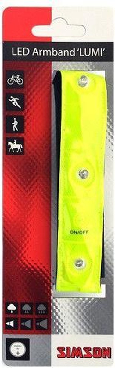 Simson led armband lumi