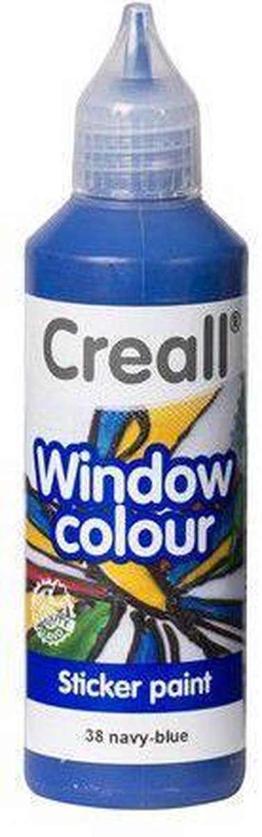 Creall Glass - glasstickerverf marineblauw 1 FL - 80 ML 20538