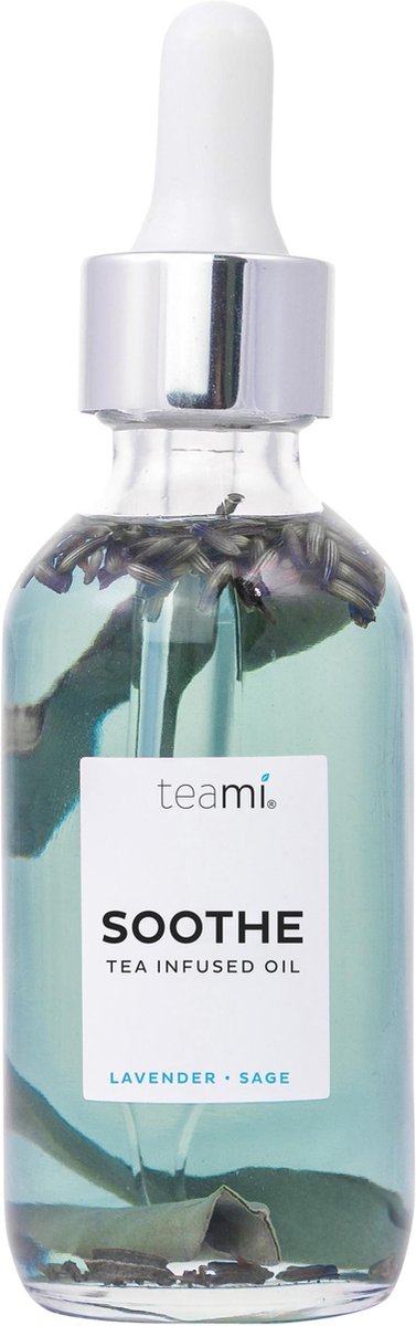 Teami Blends Soothe Facial Oil - Gezicht olie met echte lavendel - vermindert zichtbaar roodheid en oneffenheden - kokosolie