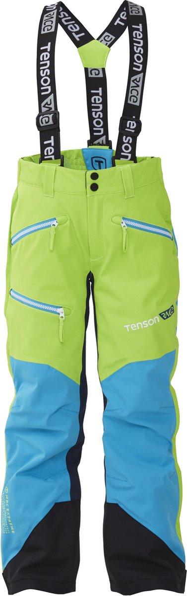 Tenson Pow Race - Skibroek - Unisex - Groen - Maat 158/164