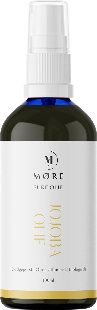 Jojoba Olie | 100% Biologisch & Koudgeperst | 100% Puur | Haarolie & Huidolie | Huid & Haar