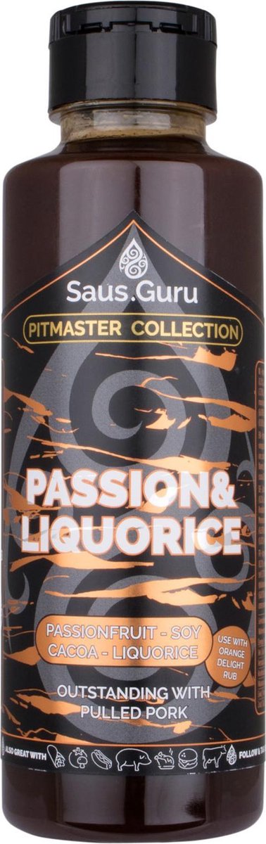 Saus.Guru’s Passion & Liquorice 500ML