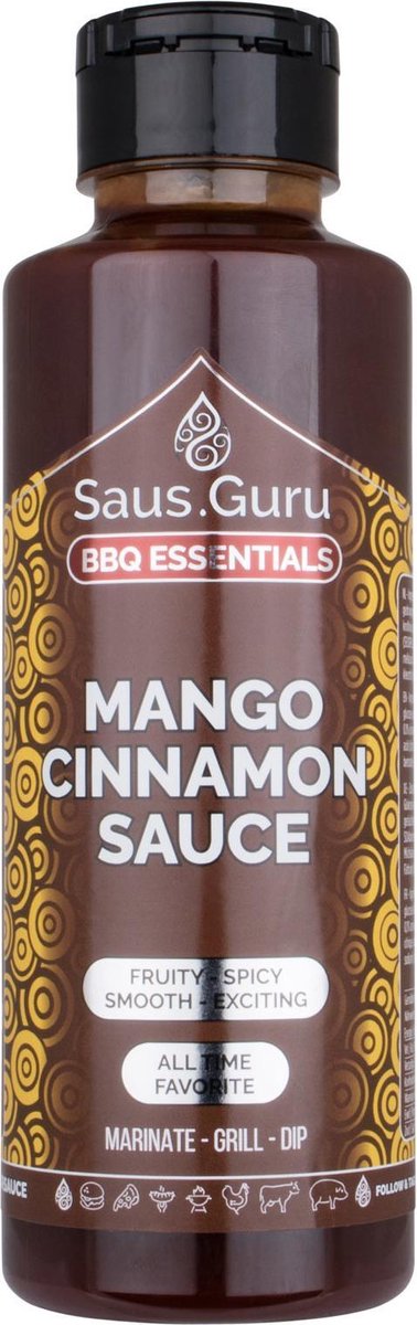Saus.Guru’s Mango Cinnamon BBQ Sauce 500ML